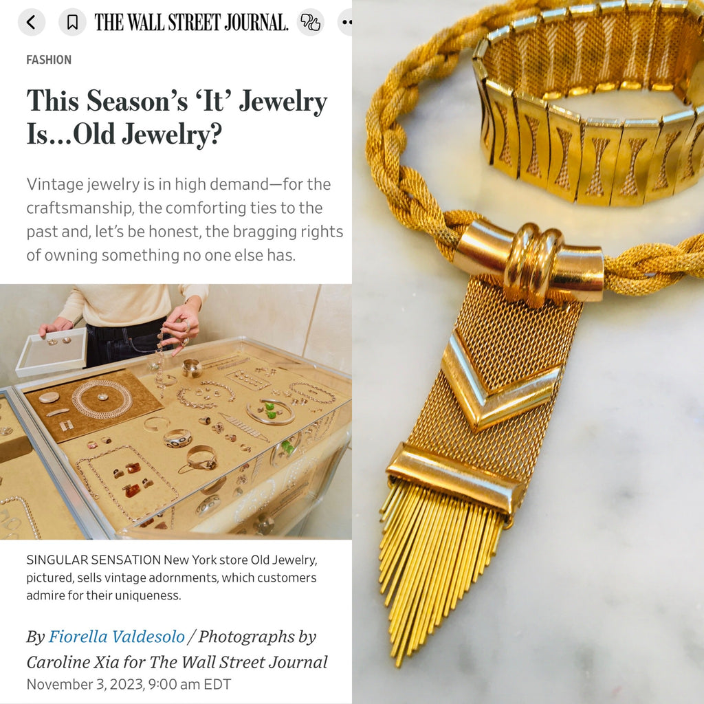 ‘It’ Jewelry Is…Old Jewelry?