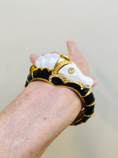 Ebony Seahorse