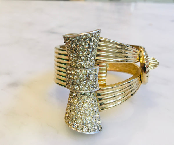 Art Deco Bow Cuff