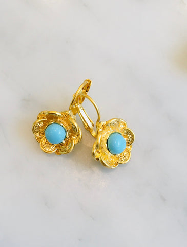 Sleeping Beauty Turquoise Flowers