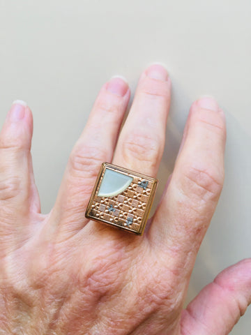Mother of Pearl Ring
