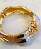 Bold Mixed Metal Cuff