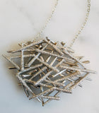 Silver Brutalist Necklace