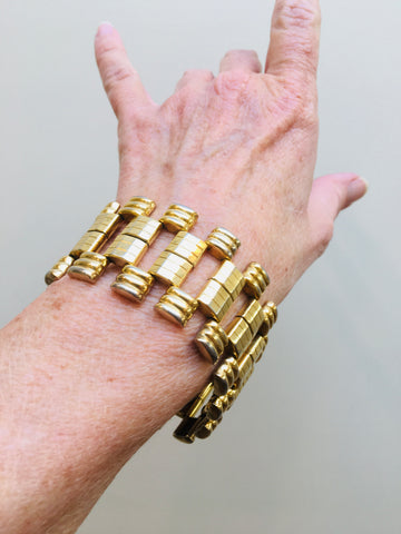 Art Deco Articulated Bracelet