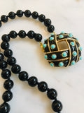 Onyx and Turquoise