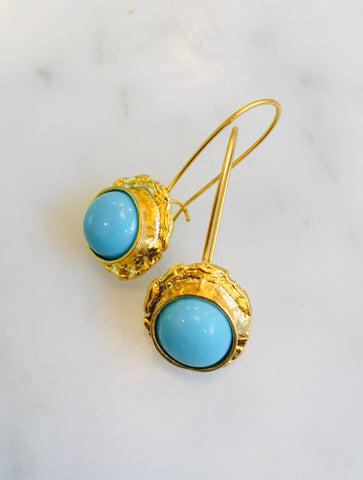 Sleeping Beauty Drop Earrings