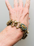 Pearl and Turquoise Bracelet