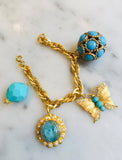 Turquoise Charm Bracelet