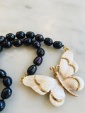 Baroque Black Pearl Butterfly