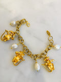 No Evil Charm Bracelet