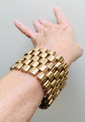 Art Deco Link Bracelet