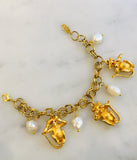 No Evil Charm Bracelet