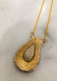 Boucher Fur Clip Necklace