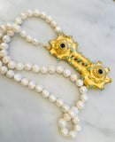 Baroque Pearls and Turquoise