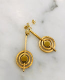 Modernist Circle Earrings