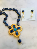 Lapis Statement Neckace