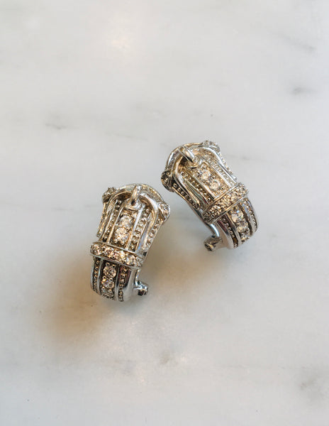Art Deco Buckle Earrings