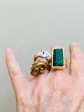 Malachite Ring