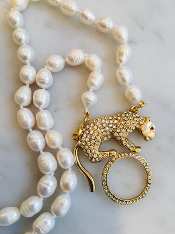 Leopard and Pearls