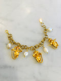 No Evil Charm Bracelet