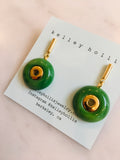 Mod Jade Earrings