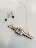 Art Deco Bar Necklace