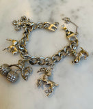 Silver Charm Bracelet