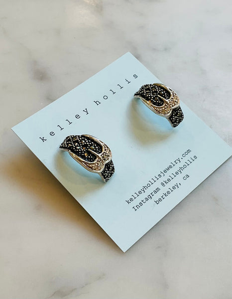 Sterling buckle Earrings