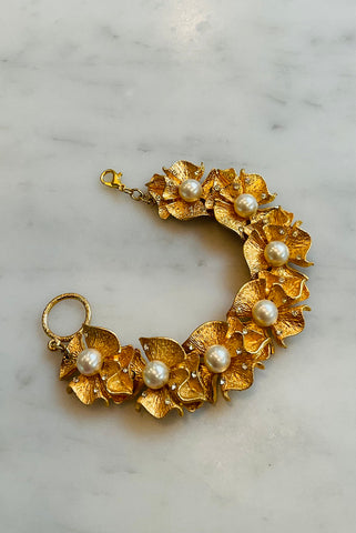 Pansy Link Bracelet