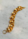Pansy Link Bracelet