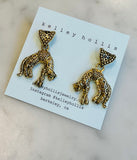 Leopard Earrings