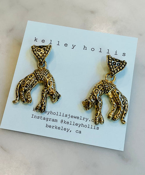 Leopard Earrings