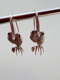 Bird Earrings in Sterling