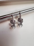 Bird Earrings in Sterling