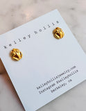 Gold Frog Studs