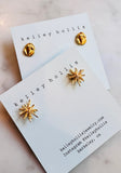 Gold Frog Studs