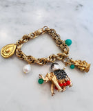 Elephant and Jewels Bracelet
