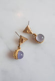 Chalcedon Drops in Lavender