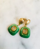 Mod Jade Earrings