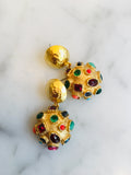 Mod Nugget Jewel Earrings