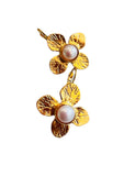 22ct Daisy Pearl Earrings