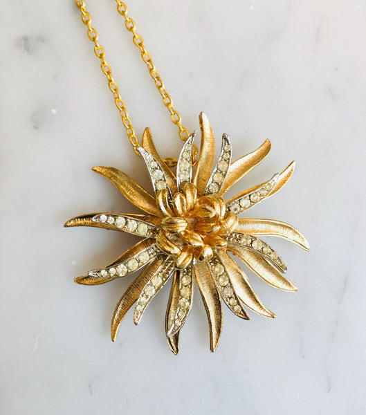 Silver and Gold Flower
